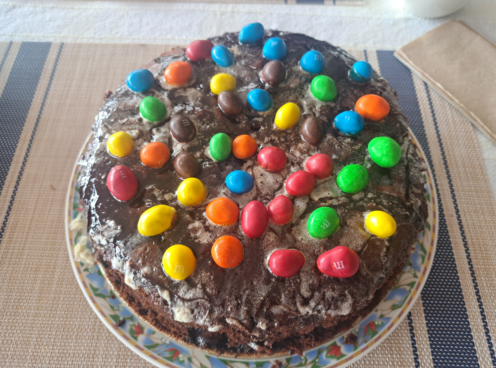 The cake i made for my mum
